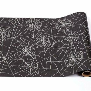 Hester and Cook Halloween Spiderweb Paper Table Runner Party Decor